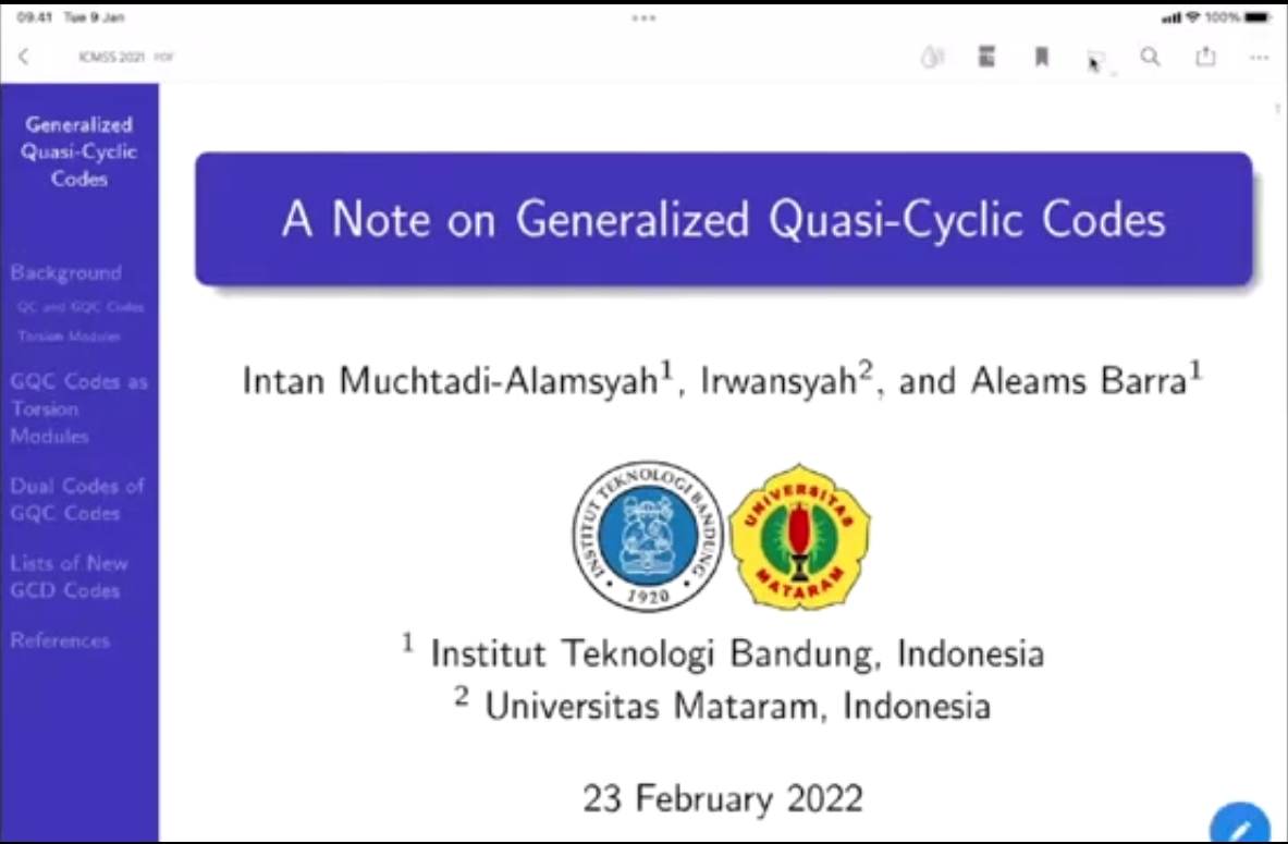 Laboratorium Aljabar Departemen Matematika FMIPA UGM Menyemarakkan ...